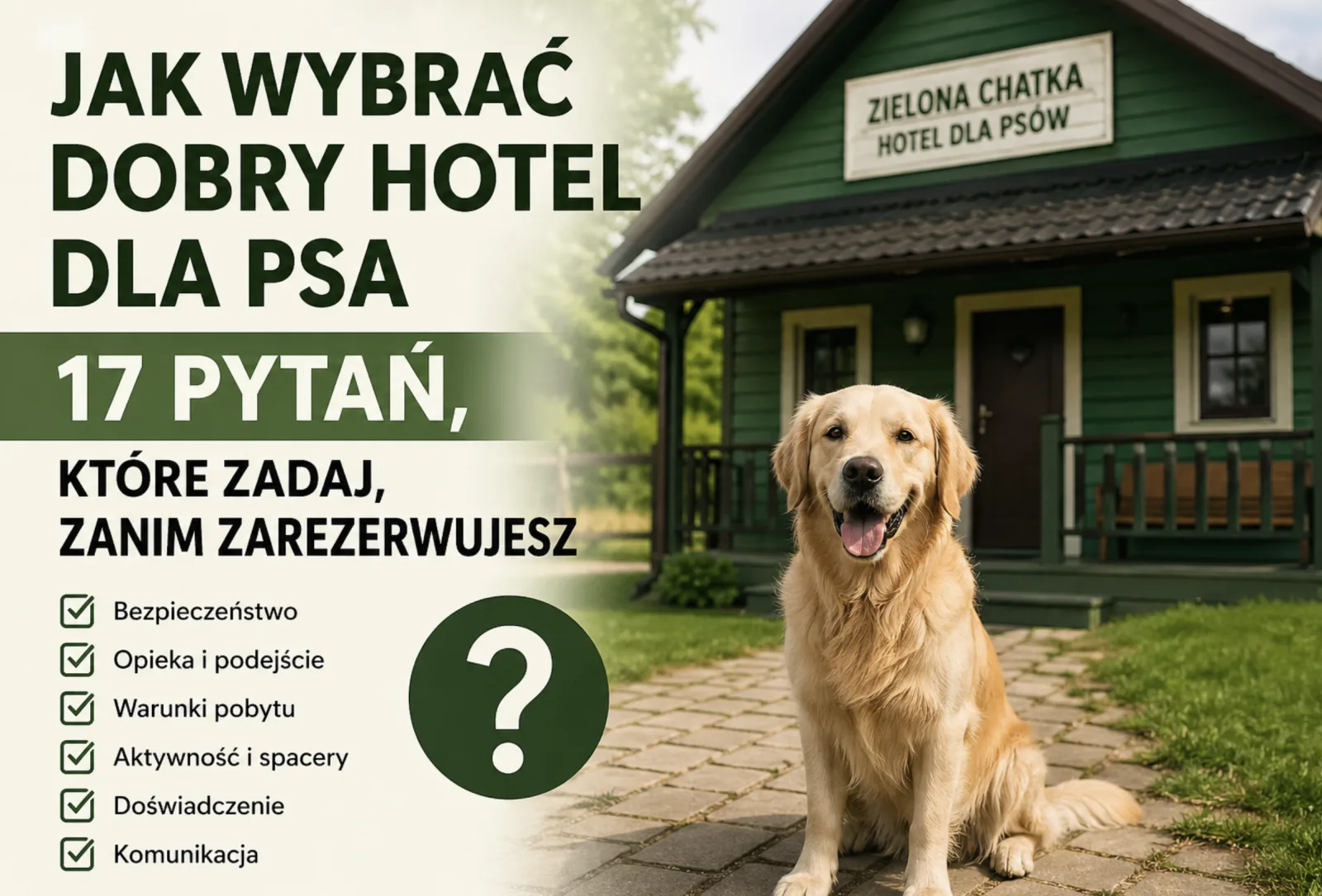 Jak wybrać dobry hotel dla psa. 17 pytań, które zadaj, zanim zarezerwujesz